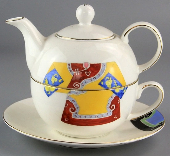 Bone China Teapot and Cup for coffee and Tea