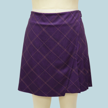 Pleated high waisted tennis skirt