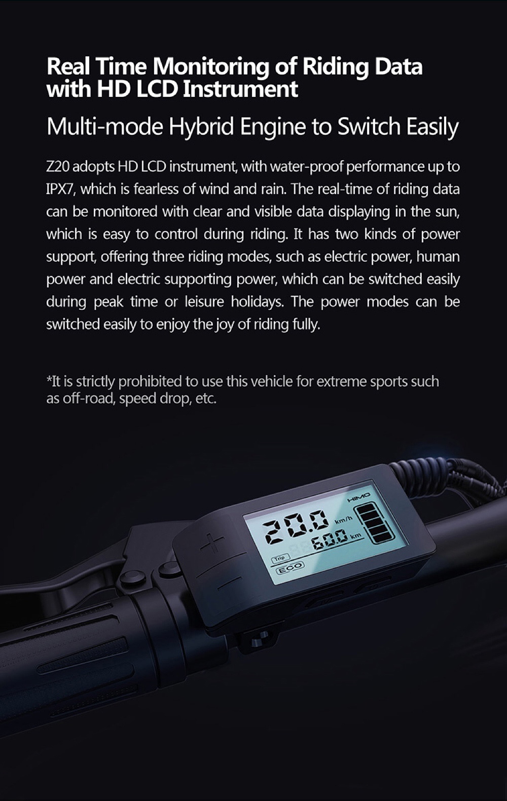 Bicicleta eléctrica Himo Z20 Himo Z20 Electric Bike