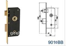 Zinc Alloy Mortise Door Lock Body