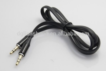 3.5mm flat aux cable male to male aux extension cable