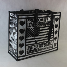 Polypropylene Grocery Foldable Fabric Eco Personalized Non Woven Webshop Reusable Shopping Bag