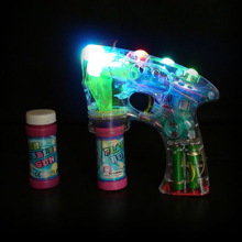 led Flashing Bubble Gun with music