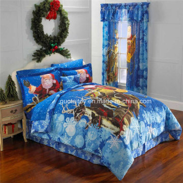 Wholesale Soft Christmas Cotton Bed Comforters for Children (GT-09694)
