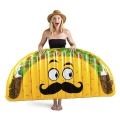 Custom Plastik aufblasbarer Burrito Mr. Burrito Pool Float