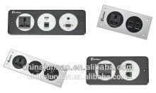 Multifunctional multimedia uk electric wall socket for Different Use