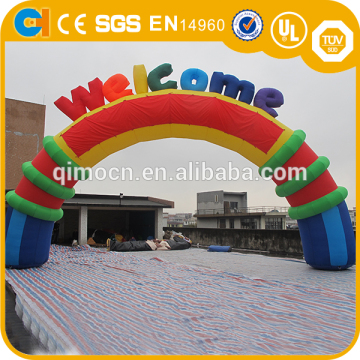 Colorful inflatable welcom arch inflatable cheap archway inflatable arch for advertising
