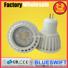 LED Spotlight plastic+AL SMD with Certificate ISO CE RoHS