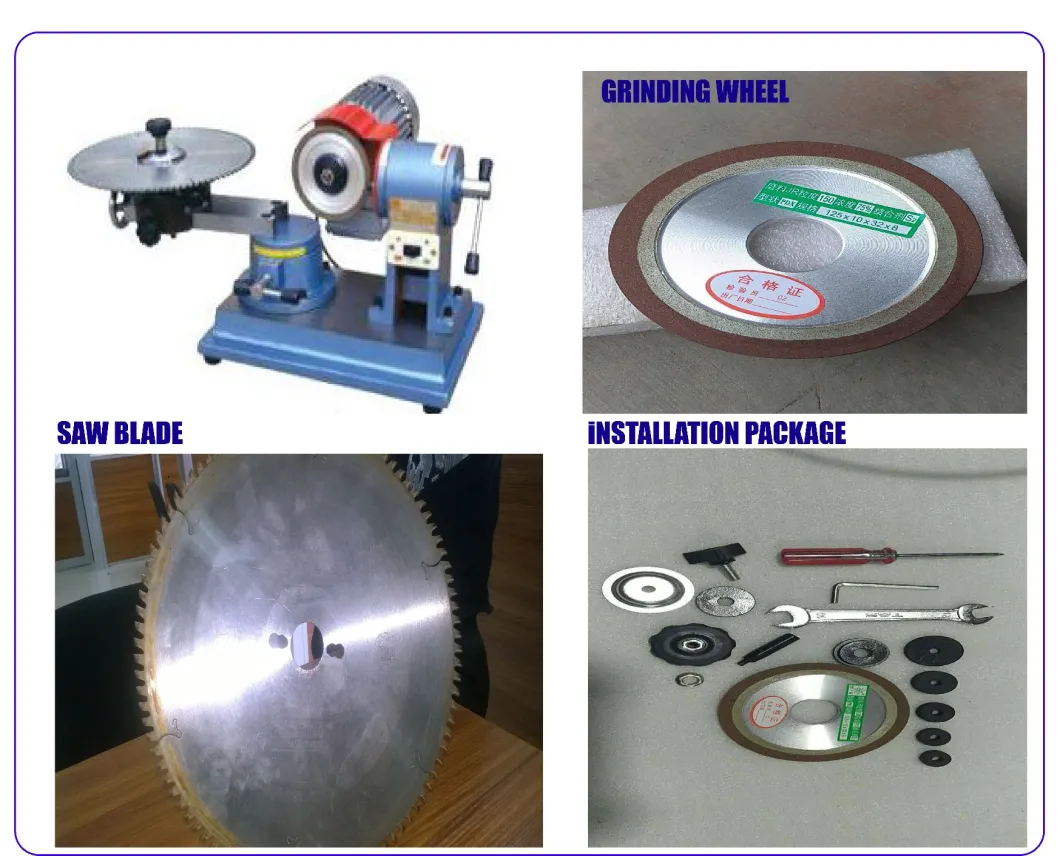 Special Wooden Saw Sharpening Machine + Milling Device Milling Machine for Blade Saw Tct Sharpening Machine