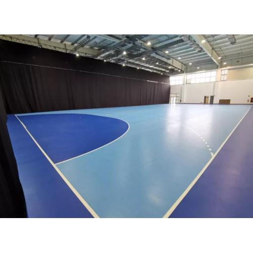 Suelo de balonmano de pvc antideslizante para gimnasio interior