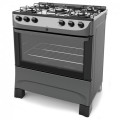 Cucina da 90 cm con stufa a gas e forno elettrico