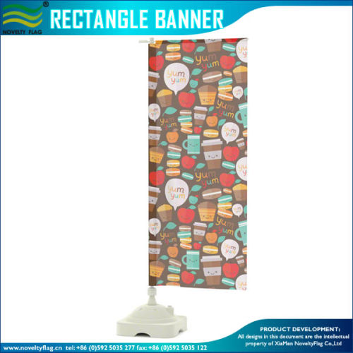 2016 Popular Rectangle Banner Flags