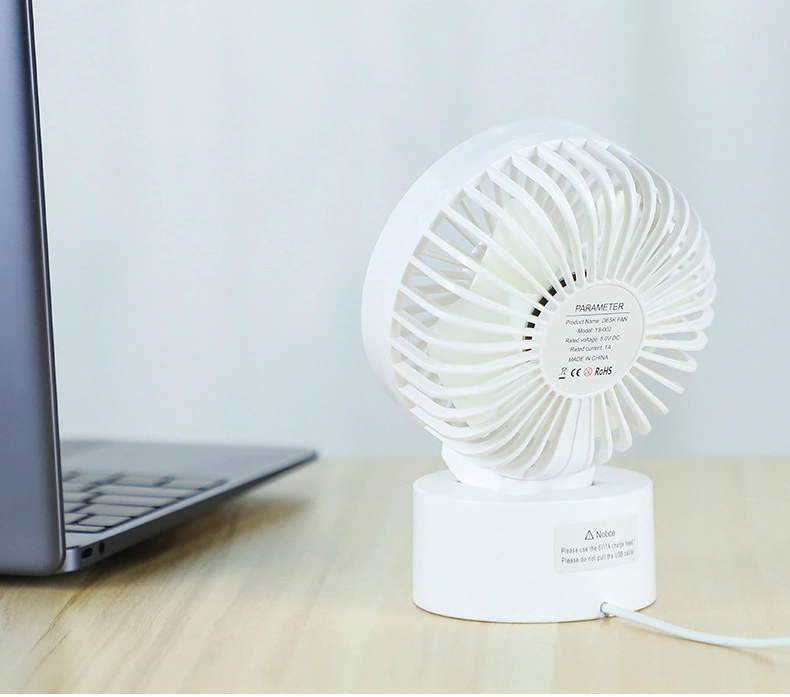 Mini Silent Hand Fan Desktop Fan USB Fan