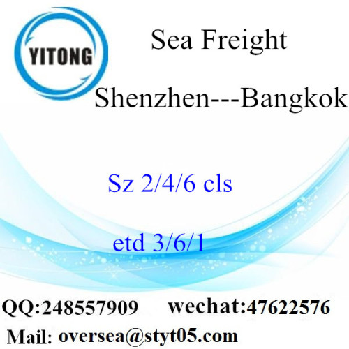 Shenzhen Port LCL Consolidation to Bangkok