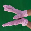 Pink Vinyl Gloves beauty salon