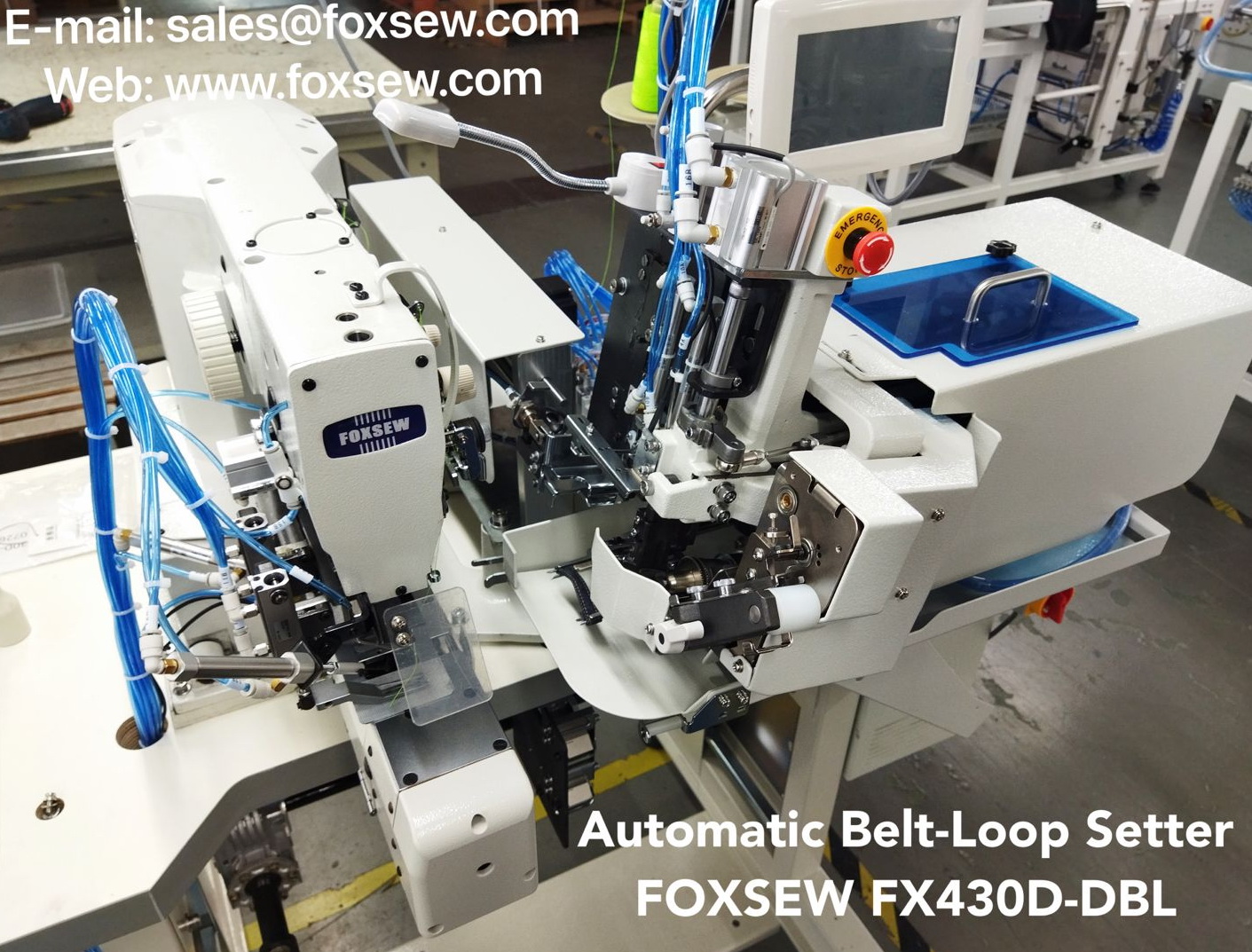 Automatic Belt Loop Attaching Machine FOXSEW