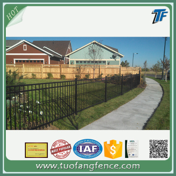 Steel ornamental fencing panels