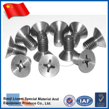 DIN965 gr5 hex socket countersunk head cap screws