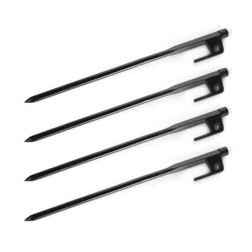 Heavy Duty Steel Tarp Pegs Solid Stakes Footprint