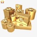 Gold/silver PET metallic thermal laminating film