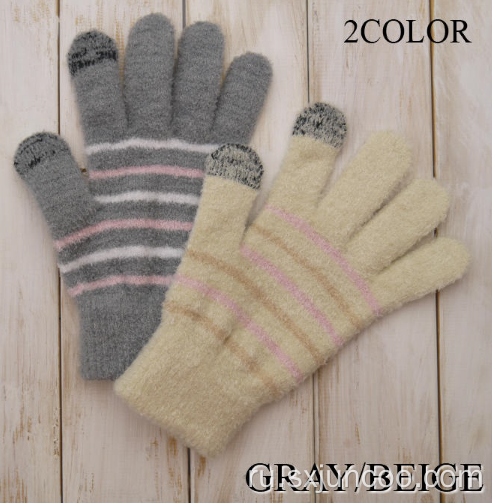 Горячие продажи матовые зимние женские теплые перчатки на открытом воздухе