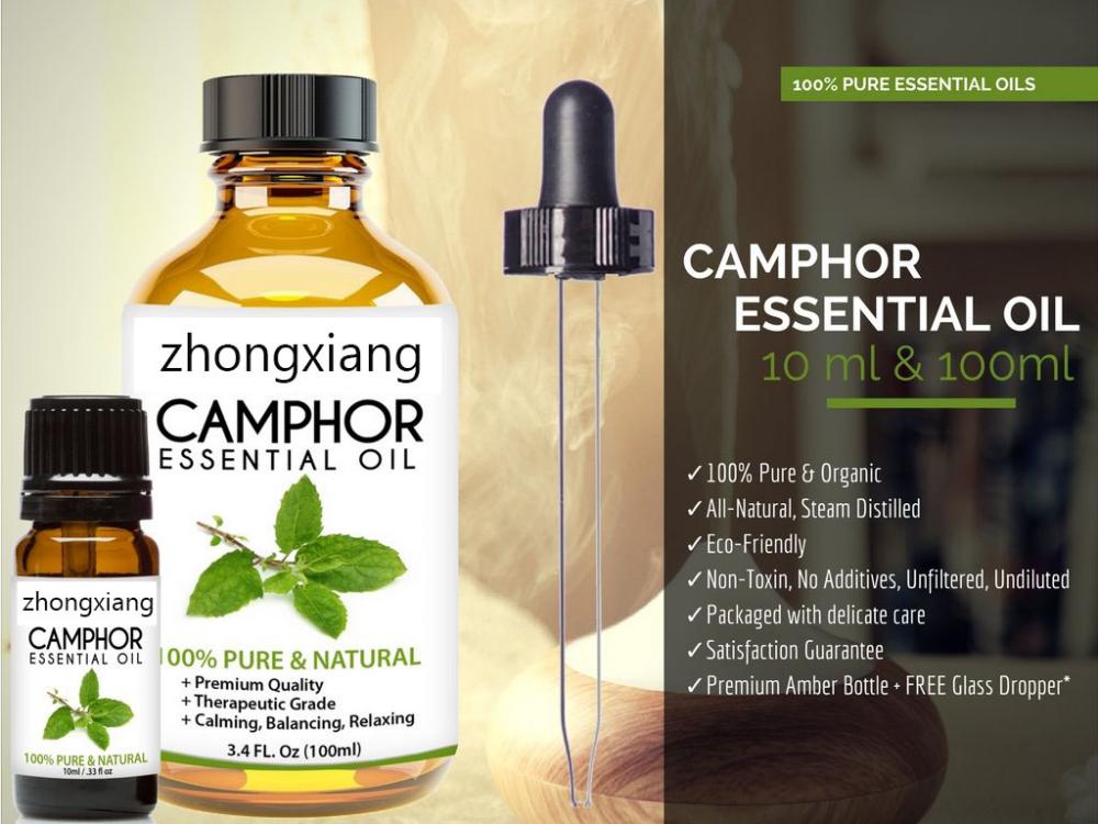 Organic Pure Camphor Oil for Supplying Private Label