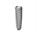 Implanted titanium alloy screw for surgical and dental