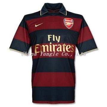 08 Arsenal Third away soccer jerseys