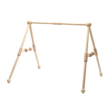 Wooden Baby Play Gym: Hanging Toys for Play & Learn