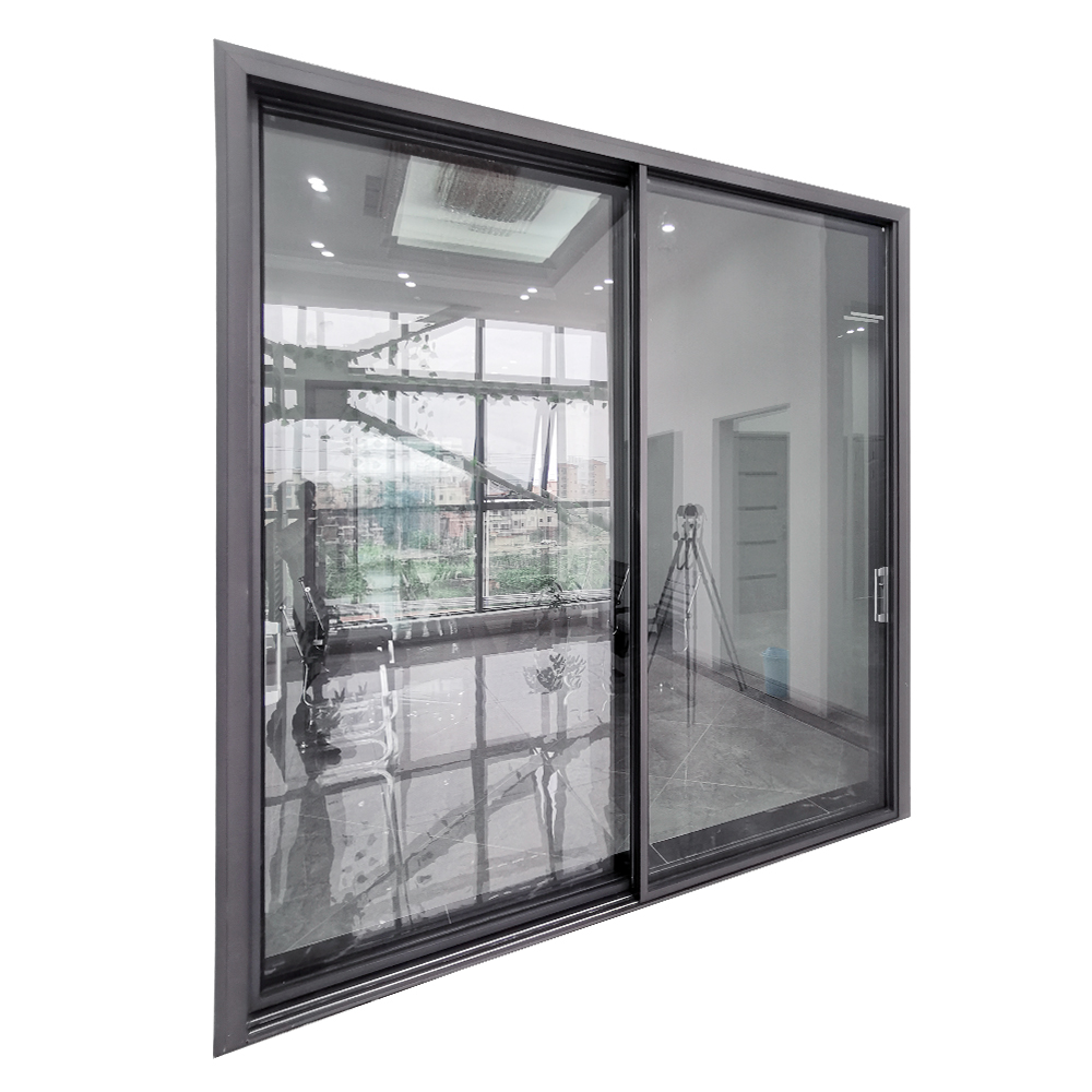 Aluminum Alloy Tempered Sliding Glass Door for kitchen Aluminum Door