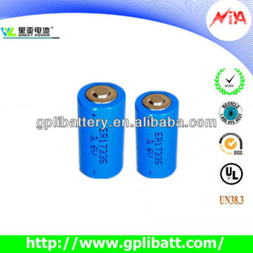 non-reachargeable 2/3aa battery lithium 3.6V er17335