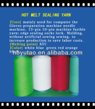 100% nylon 6 hot melt sealing yarn