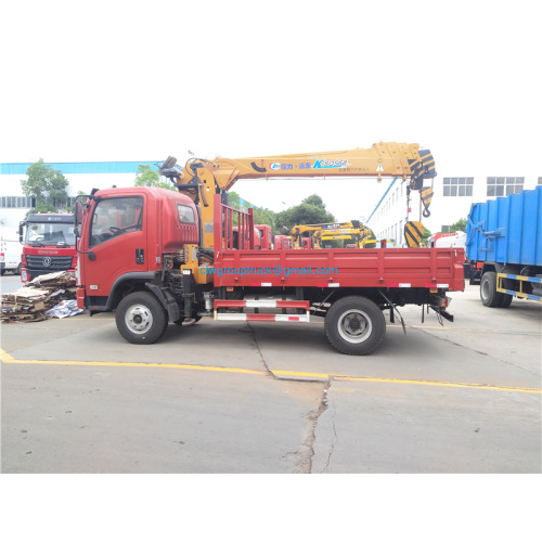 Camion grue Dayun nouvelle conception 4 tonnes