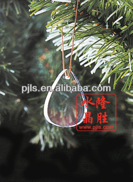 Crystal X'mas deco hanger Christmas tree ornament