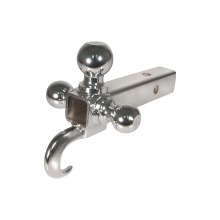 triple ball mount bar with hook