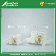 Different size wheelbarrow shape home ceramic flower planter