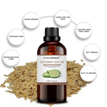 Masaje de aceite de semilla de pepino con etiqueta personalizada mayorBulk
