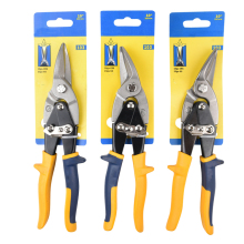Wholesale Aviation Snips Double Color Handle Metal Scissors