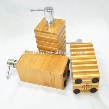 bamboo shampoo bottle / shower shampoo bottle holder / bamboo shampoo holders for showers