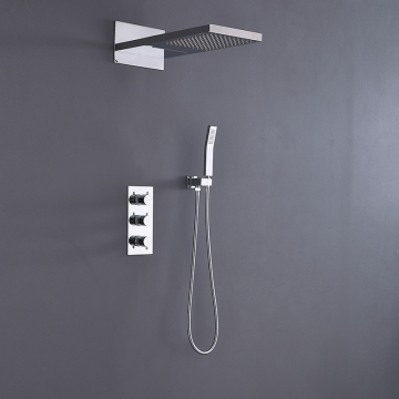 Luxury Modern Bathroom Concealed Thermostatic Faucet