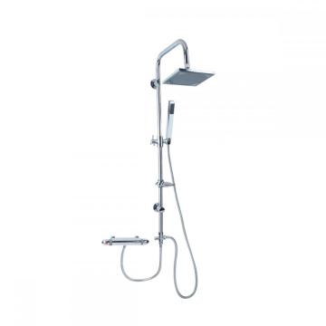 Wall Mounted Rainfall Experience Polished SS304 Shower Set