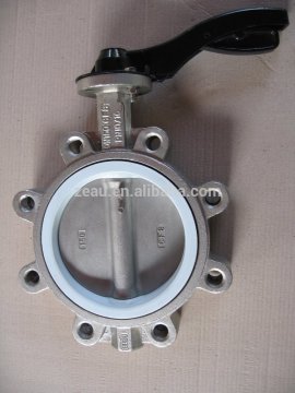 Hand lever lug Butterfly Valve