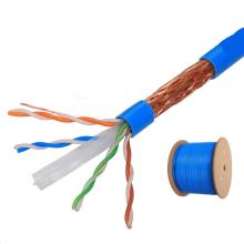 CAT6E SFTP Solid Copper Ethernet Cables PVC 1000ft Pull Box