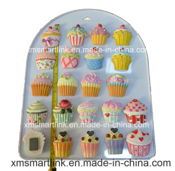 Polyresin Handicraft Cake Decoration Refridgerator Magnet