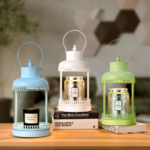 Matte Metal Electric Candle Warmer Lamp