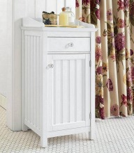 Modern Pinstripe Door Furniture Bath Bathroom Vanity Cabinet