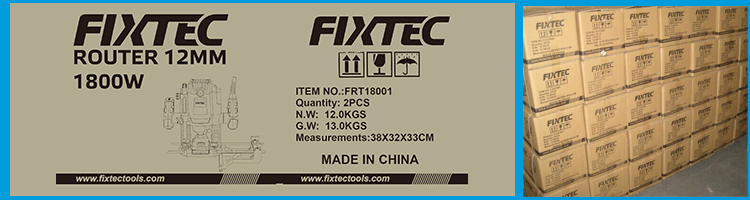 FIXTEC 1800W Woodworking Router Electric Router