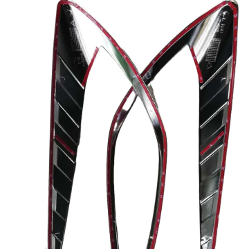 Chrome/Black Car Exterior Accessories Front Light Cover for Kia Picanto 2012 - Cheap Price Head Light Cover