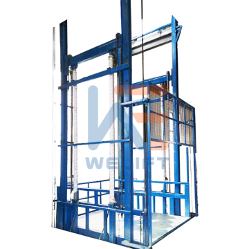 10000 kg Hydraulic Warehouse Freight Elevator with Electric Guiderail