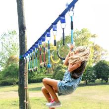 Kids & Adults Ninja Zipline Kit For Backyards